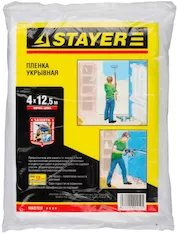Защитная укрывочная пленка STAYER 1225-15-12