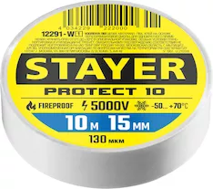 Изолента STAYER PROTECT-10 Professional 12292-W