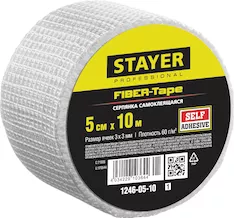 Самоклеящаяся серпянка STAYER FIBER-Tape Professional 1246-05-10_z01