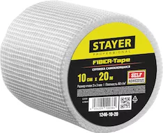 Самоклеящаяся серпянка STAYER FIBER-Tape Professional 1246-10-20