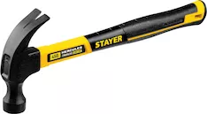 Молоток-гвоздодёр 450г STAYER Hercules Professional 2026-450_z02