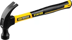 Молоток-гвоздодёр 680г STAYER Fiberglass Professional 2026_z02
