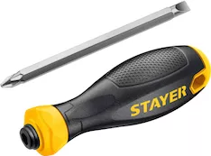 Переставная отвертка STAYER Hercules 2512