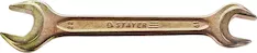 Рожковый гаечный ключ STAYER 27038-19-22