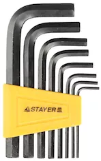 Набор имбусовых ключей STAYER STANDARD 27405-H8