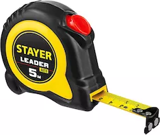 Рулетка с автостопом STAYER Leader Professional 3402-5