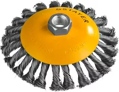 Коническая щетка-крацовка для УШМ STAYER Professional 35135-125