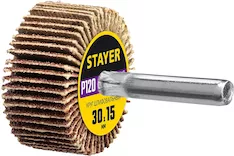 Круг шлифовальный лепестковый STAYER 36606-120