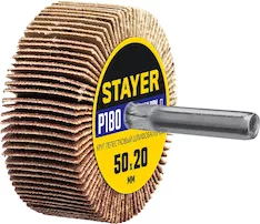 Круг шлифовальный лепестковый STAYER 36607-180