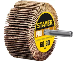 Круг шлифовальный лепестковый STAYER 36608-080