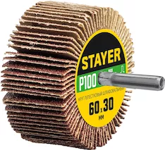 Круг шлифовальный лепестковый STAYER 36608-100