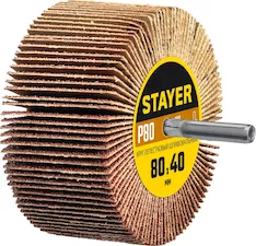Круг шлифовальный лепестковый STAYER 36609-080