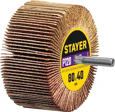 Круг шлифовальный лепестковый STAYER 36609-120