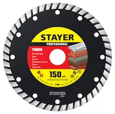 Алмазный диск STAYER TURBO Professional 3662-150_z02