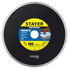 Алмазный диск STAYER Ceramo-22 Professional 3664-180_z02