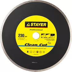 Алмазный диск STAYER Clean Cut Professional 3664-230_z01