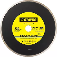 Алмазный диск STAYER Clean Cut Professional 3665-230_z01