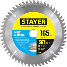 Пильный диск STAYER Multi Material 3685-165-20-56