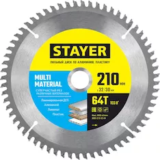 Пильный диск STAYER Multi Material 3685-210-32-64