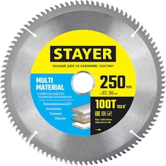 Пильный диск STAYER Multi Material 3685-250-32-100