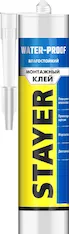Влагостойкий монтажный клей STAYER WATERPROOF Professional 41325
