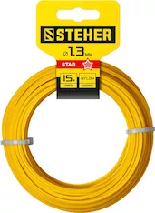Леска для триммера STEHER 75010-1.3