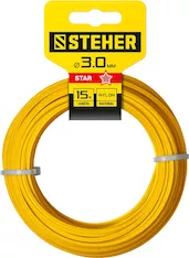 Леска для триммера STEHER 75010-3.0