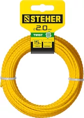 Леска для триммера STEHER 75020-2.0
