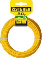 Леска для триммера STEHER 75020-3.0