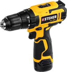 Дрель-шуруповерт STEHER CD-120-1