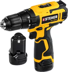 Дрель-шуруповерт STEHER CD-120-2