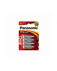 Батарейка щелочная PANASONIC Pro Power AA/4B