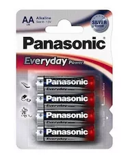 Батарейка щелочная PANASONIC Every Day Power AA/4B