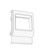 Рамка-суппорт под 2 модуля DKC 10463 PDA-BN 120 "BRAVA"