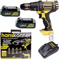 Аккумуляторный шуруповерт Hanskonner HCD1838R