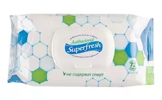 Влажные салфетки Superfresh Antibacterial 4780030033457