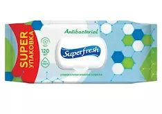 Влажные салфетки Superfresh Antibacterial 4780030033464