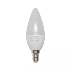 Эл. лампа светодиодная SVC LED C35-7W-E14-3000K, Тёплый