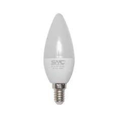 Эл. лампа светодиодная SVC LED C35-7W-E14-4200K, Нейтральный