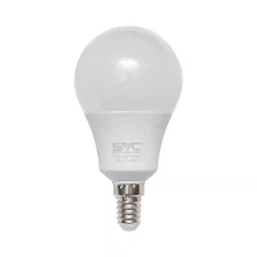 Эл. лампа светодиодная SVC LED G45-9W-E14-6500K, Холодный