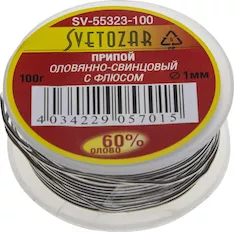 Припой СВЕТОЗАР SV-55323-100