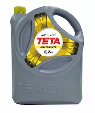 Антифриз TETA PLUS 5 кг желтый