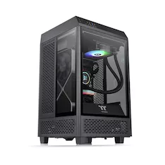 Компьютерный корпус Thermaltake The Tower 100 без Б/П CA-1R3-00S1WN-00