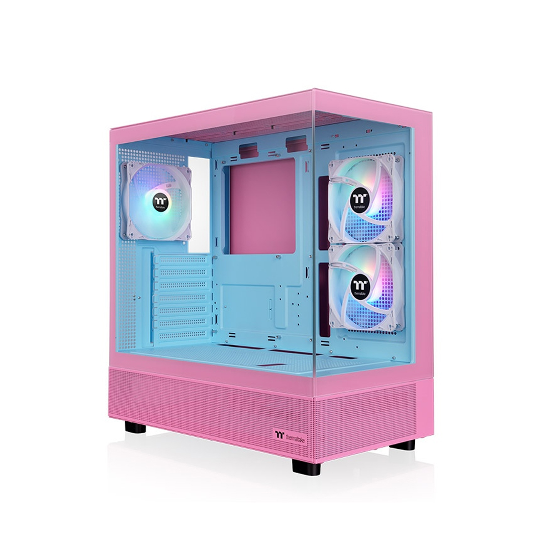 Компьютерный корпус Thermaltake View 270 Plus TG ARGB Bubble Pink без Б/П