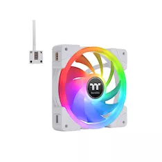 Кулер для компьютерного корпуса Thermaltake SWAFAN EX14 RGB PC Cooling Fan White (3-Fan Pack)