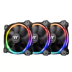 Кулер для компьютерного корпуса Thermaltake Riing 12 RGB Sync Edition (3-Fan Pack)