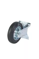 Колесо неповоротное усиленное резина FRC 63 160 мм