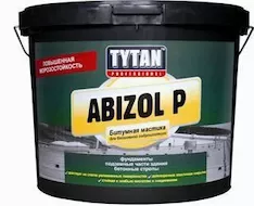 Мастика битумная для бесшовной гидроизоляции TYTAN ABIZOL P 18кг 10023821