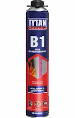 Монтажная пена огнеупорная TYTAN Professional B1 750мл
