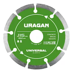 Диск алмазный отрезной URAGAN UNIVERSAL 36705-115